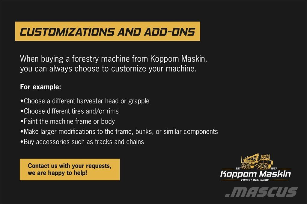 Komatsu 855 Forvarderi