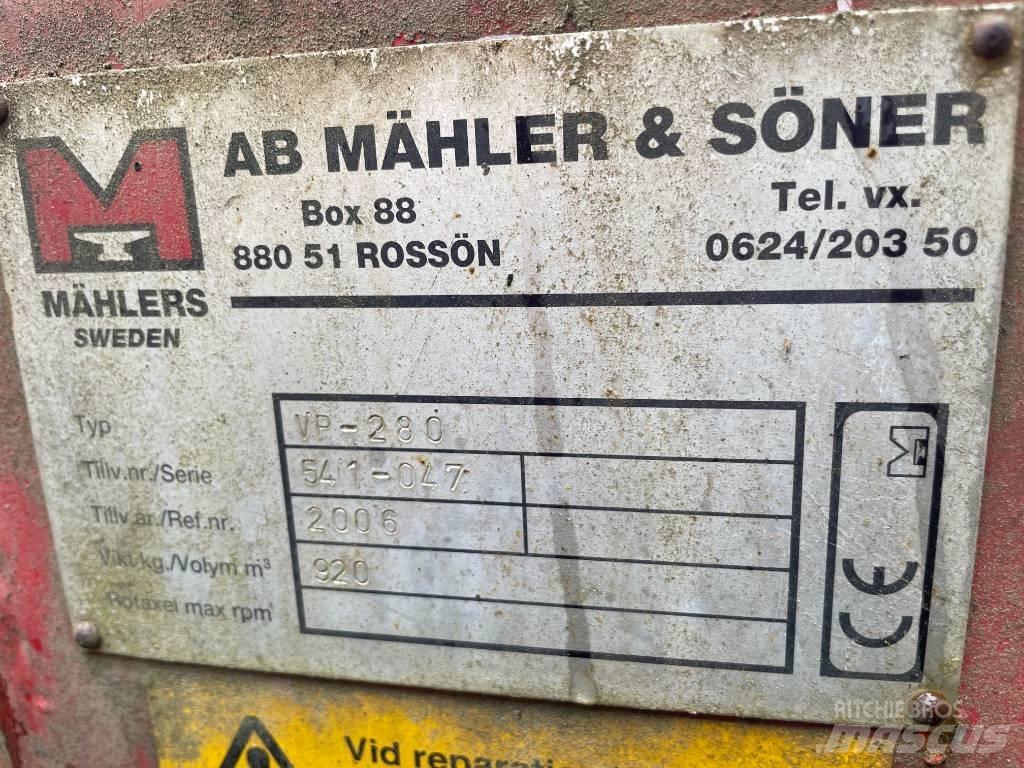 Mählers VP-280 Sniega traktori