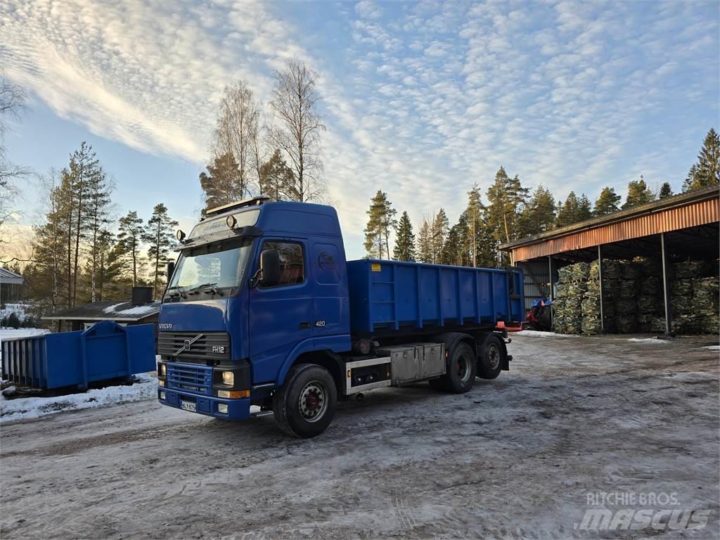 Volvo FH 12 420 Kabeļu pacēlājs nomontējamām kravas mašīnām