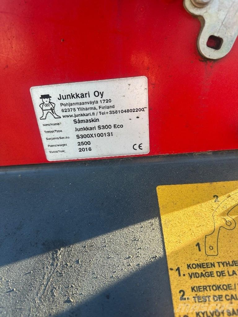 Junkkari s300 Kombinētās sējmašīnas
