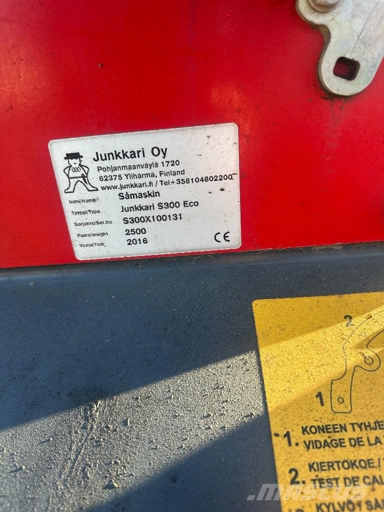 Junkkari S300 Eco Kombinētās sējmašīnas