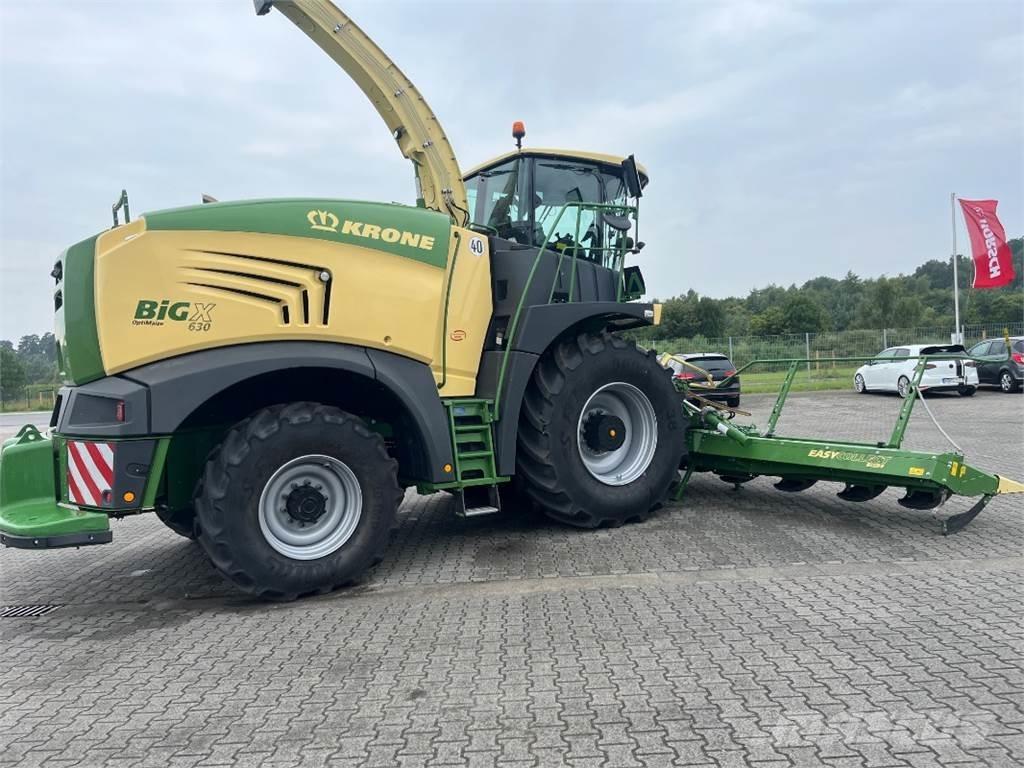 Krone BiG X 630 Zāles smalcinātāji