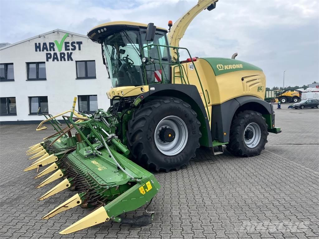 Krone BiG X 630 Zāles smalcinātāji