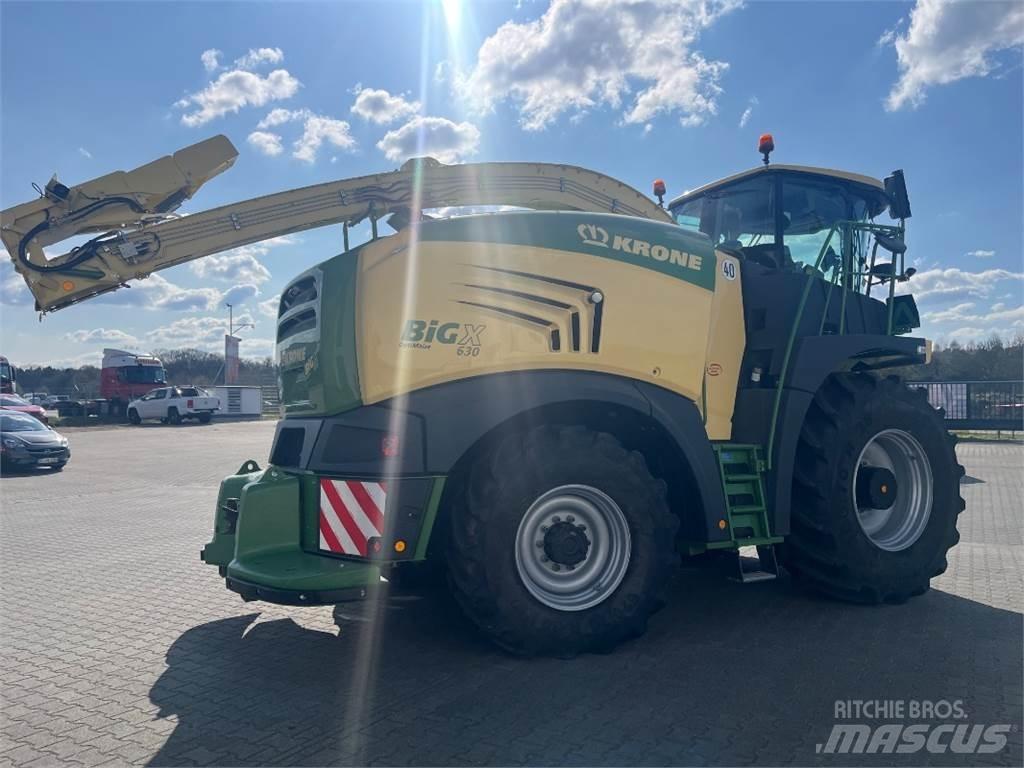 Krone BiG X 630 Zāles smalcinātāji