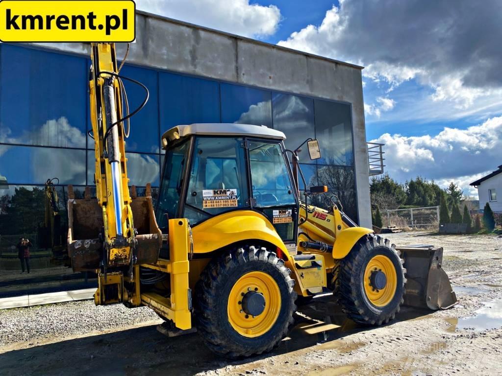 New Holland B 115 Ekskavatori-iekrāvēji