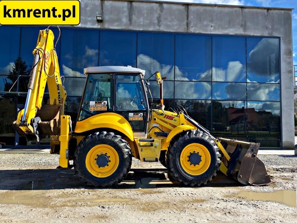 New Holland B 115 Ekskavatori-iekrāvēji