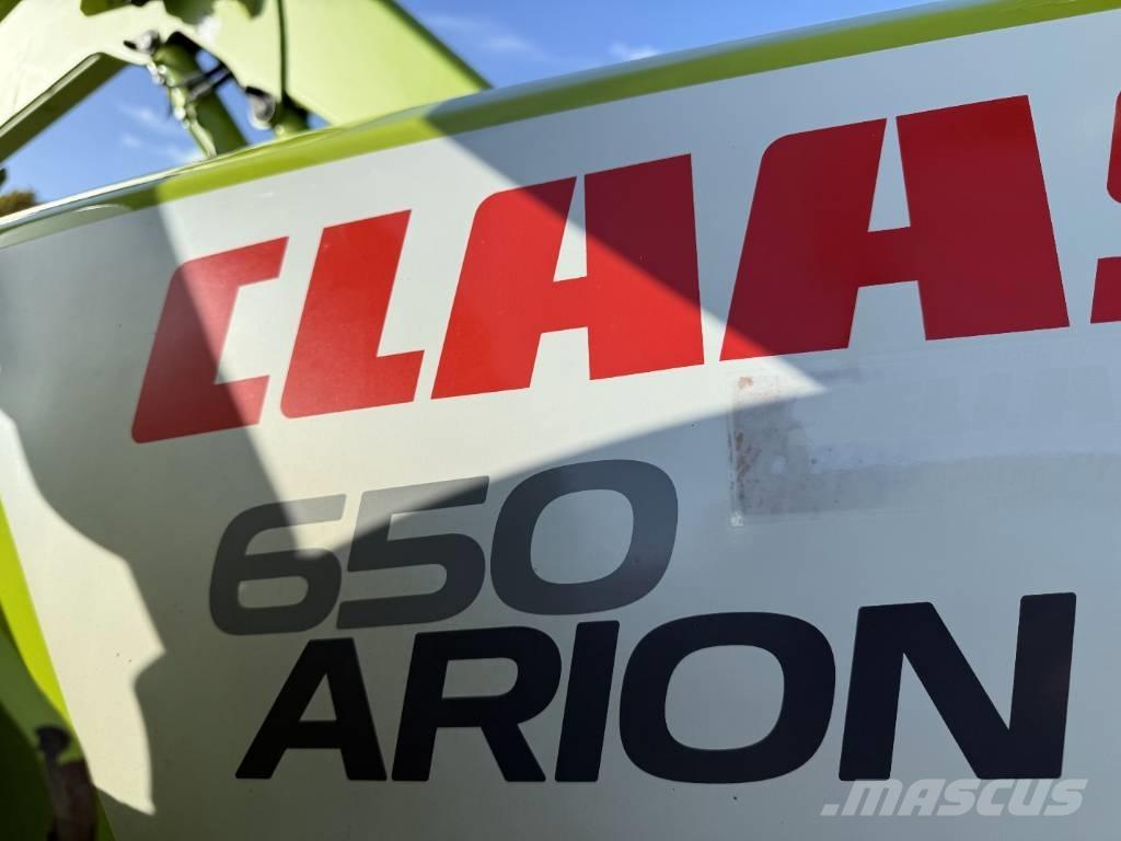 CLAAS Arion 650 Traktori