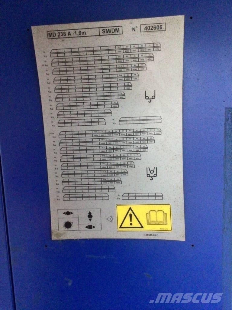 Potain MD238AJ10 Torņa krāni