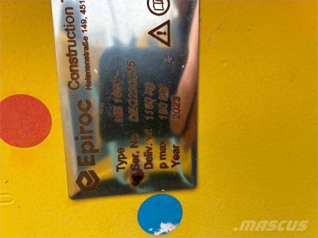 Epiroc MB1650 Āmuri/Drupinātāji