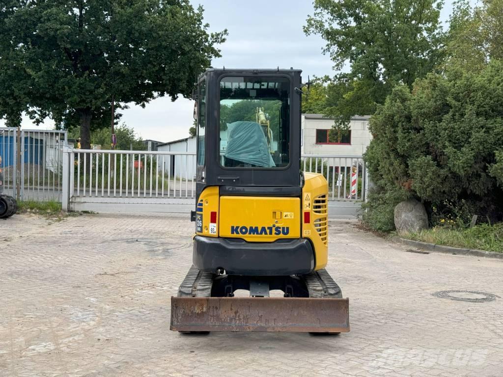 Komatsu PC26MR-3 Mini ekskavatori < 7 t