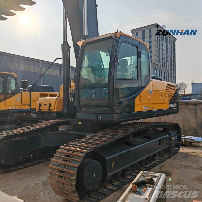 Hyundai 305L Kāpurķēžu ekskavatori