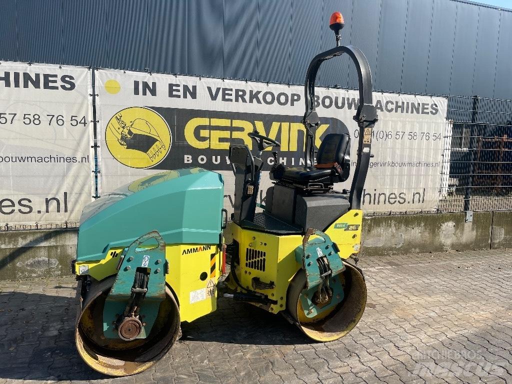 Ammann ARX 26 Divvalču grunts veltņi