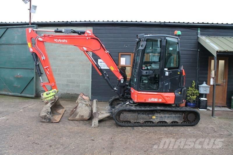 Kubota U 56-5 Mini ekskavatori < 7 t