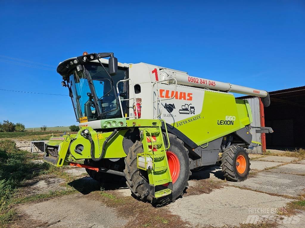 CLAAS Lexion 660 Ražas novākšanas kombaini