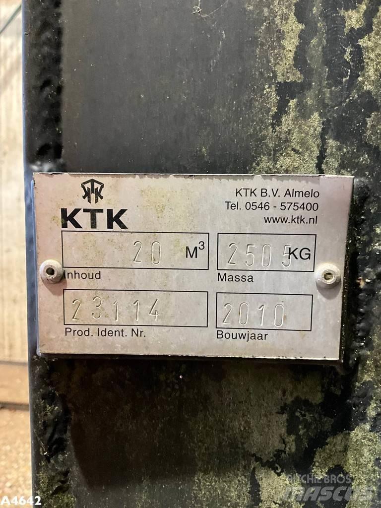  KTK 20m³ container Īpaši konteineri