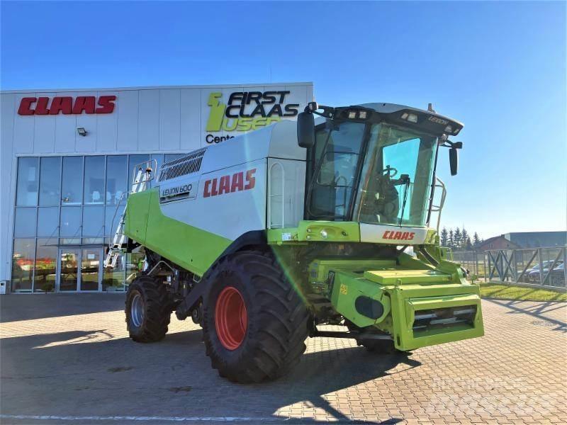 CLAAS LEXION 600 Ražas novākšanas kombaini