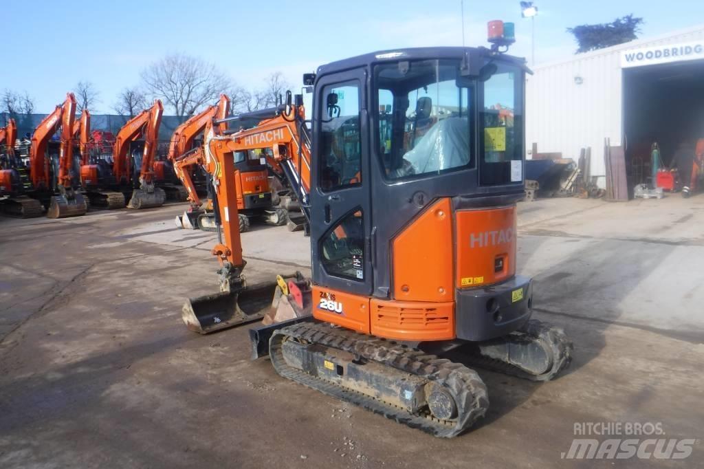 Hitachi ZX 26 U-6 Mini ekskavatori < 7 t