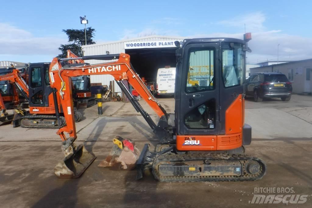 Hitachi ZX 26 U-6 Mini ekskavatori < 7 t