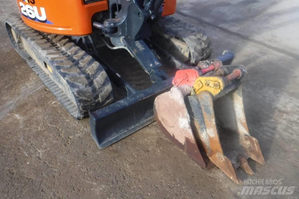 Hitachi ZX 26 U-6 Mini ekskavatori < 7 t