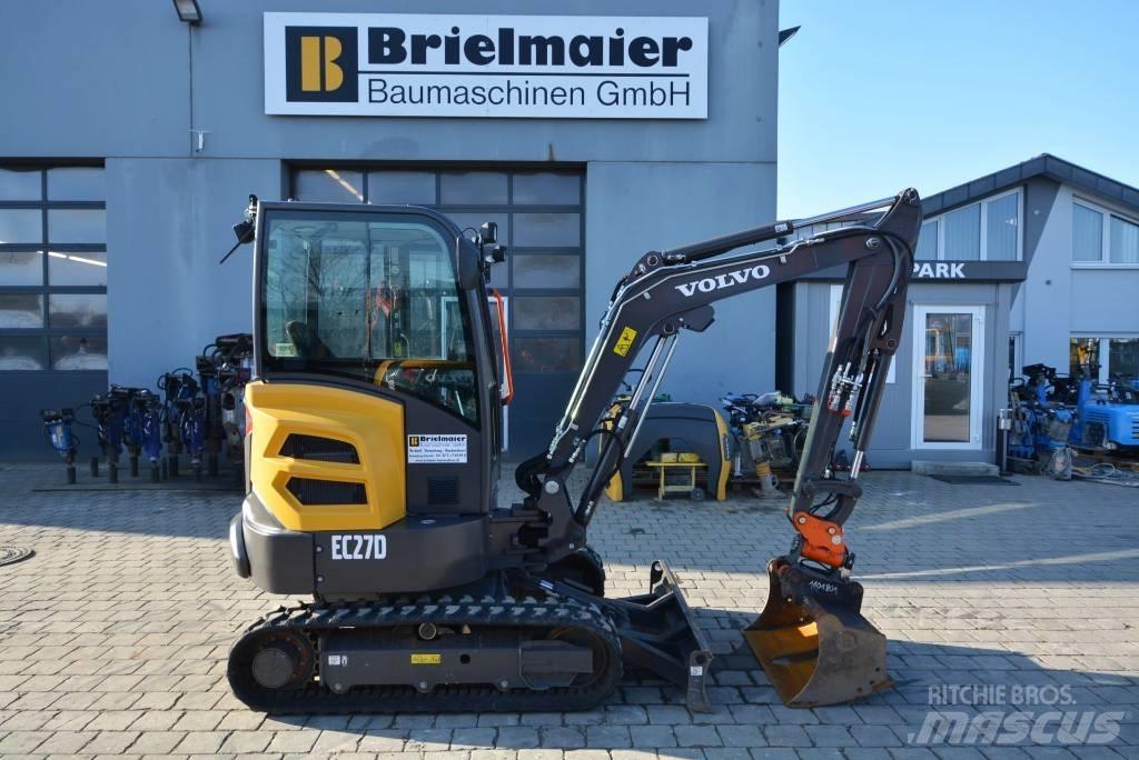 Volvo EC 27 D Mini ekskavatori < 7 t