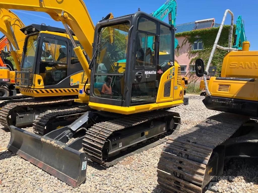Komatsu PC 70 Kāpurķēžu ekskavatori