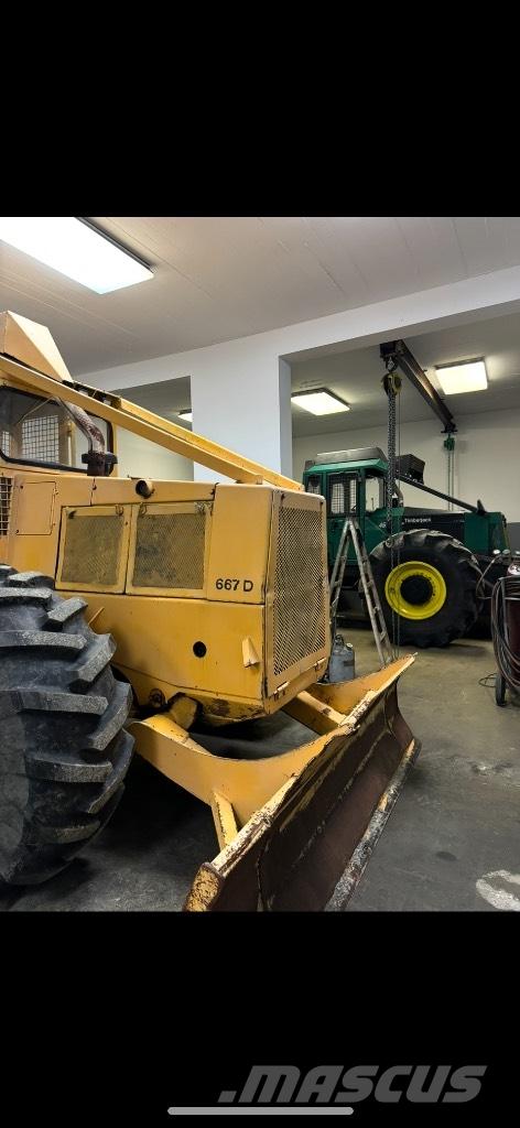 Timberjack 450B Mežizstrādes traktori