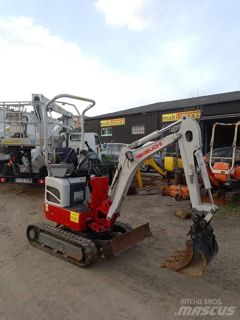 Takeuchi TB210R Mini ekskavatori < 7 t