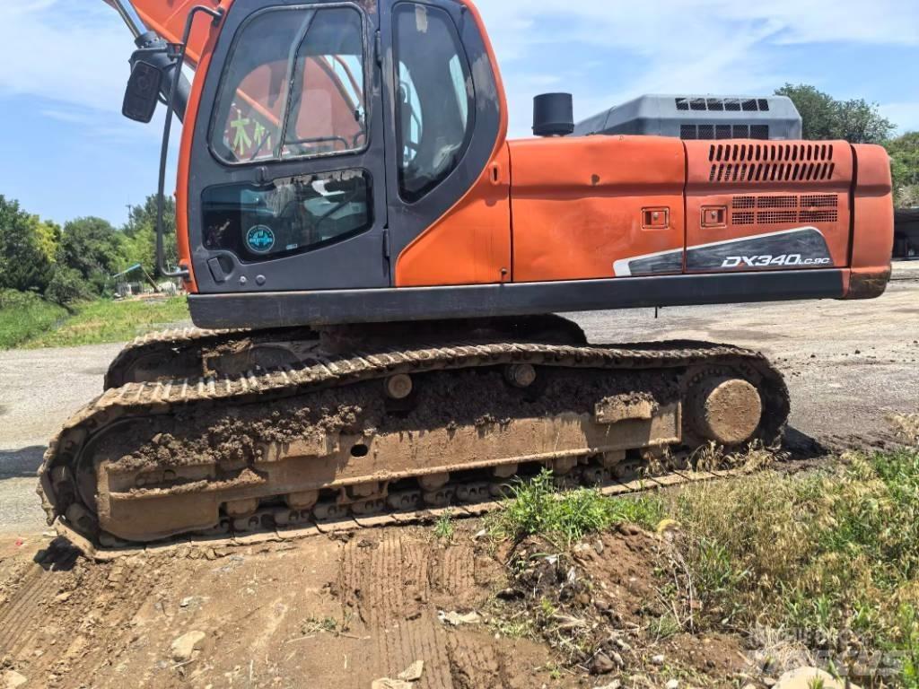 Doosan DX 340 LC Kāpurķēžu ekskavatori