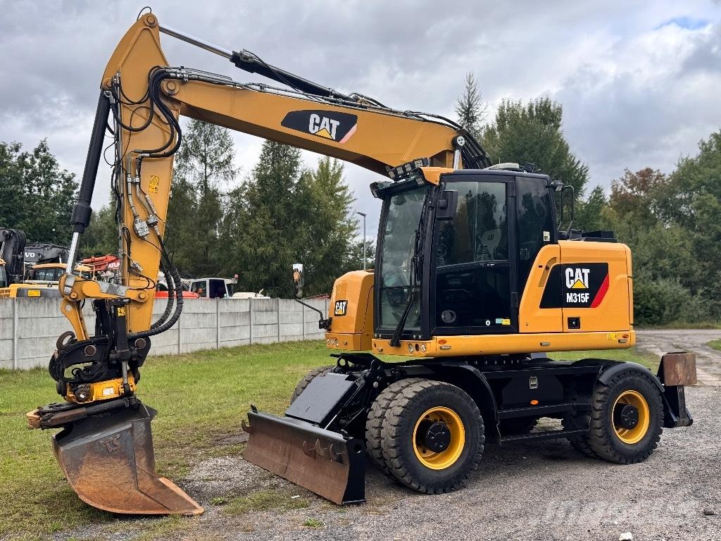 CAT M315F Ekskavatori uz riteņiem