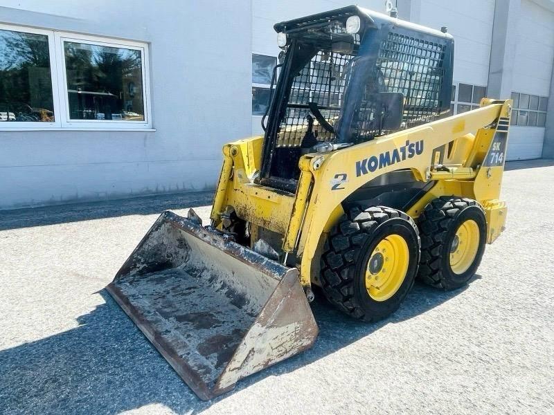 Komatsu SK 714-5 Lietoti riteņu kompaktiekrāvēji