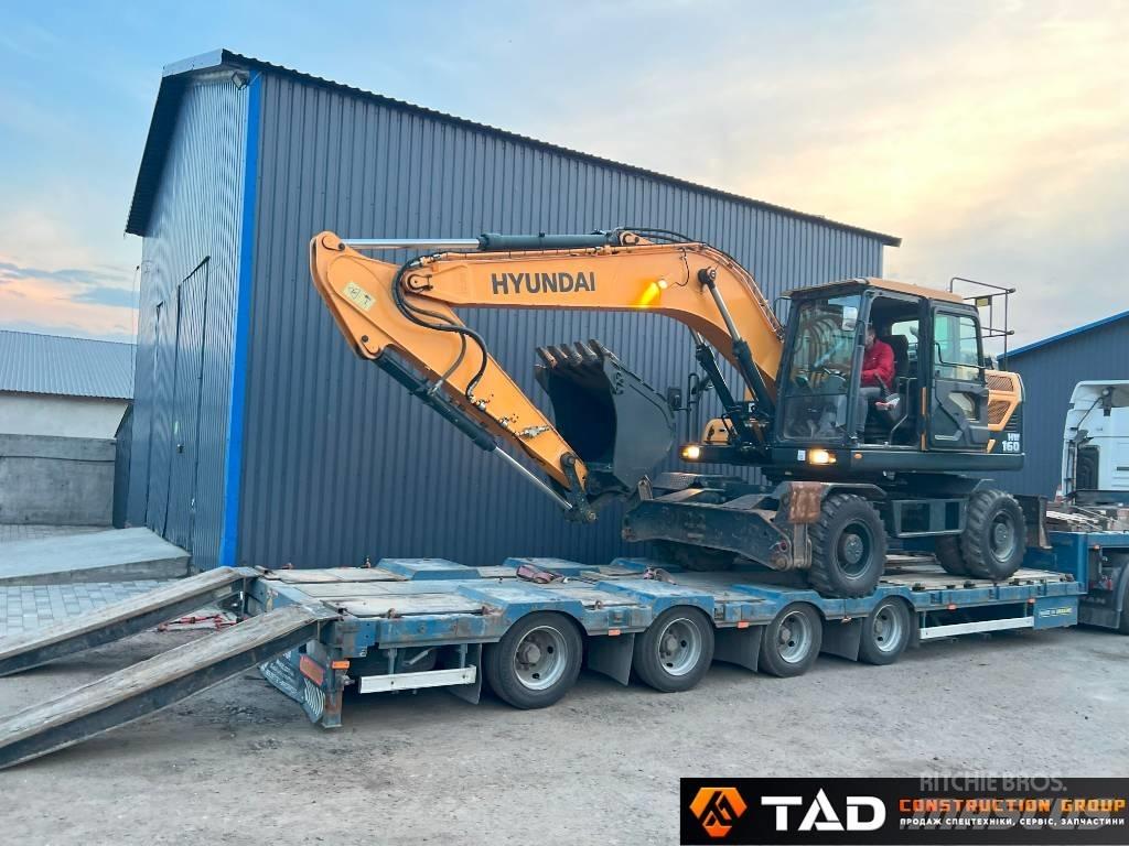 Hyundai HW 160 Ekskavatori uz riteņiem