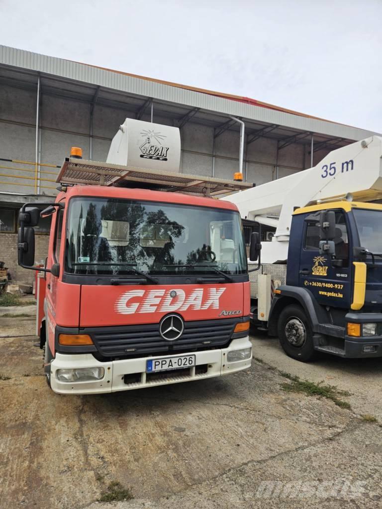 Bison TKA26 Pacēlāji uz automašīnas bāzes