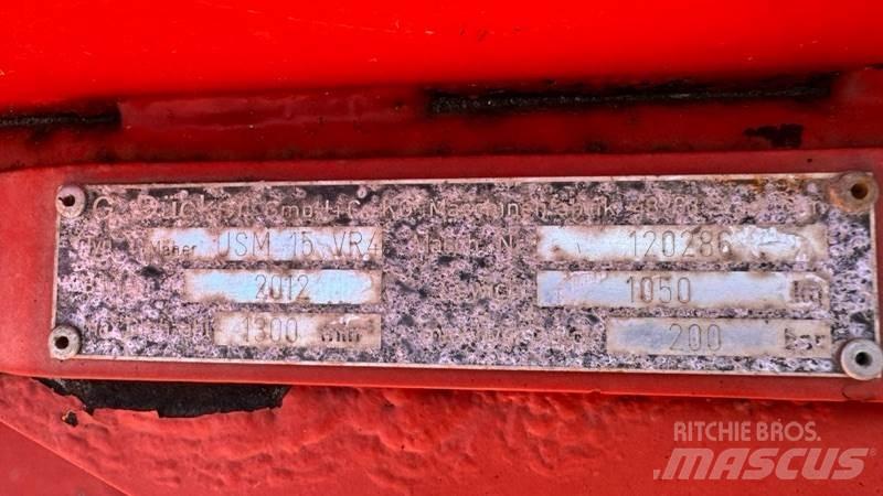 Dücker USM 15 VR4 Cits lopbarības novācēju, kombainu aprīkojums