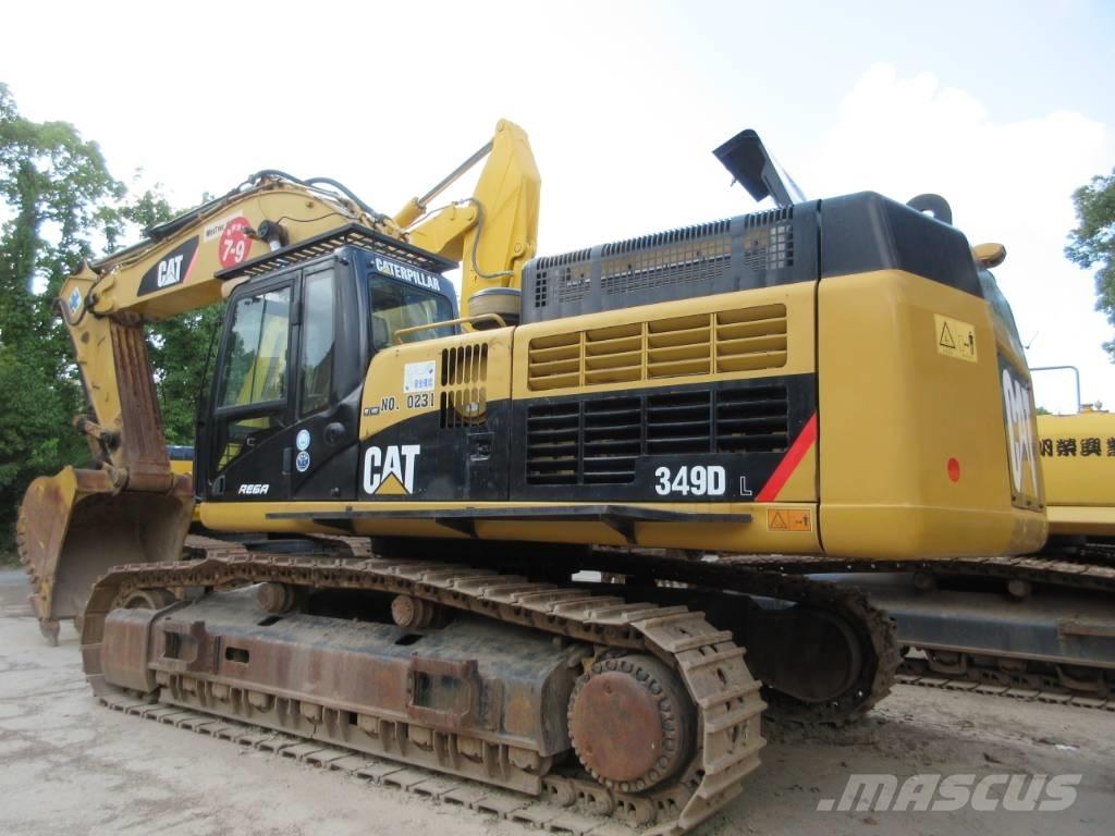 CAT 349 D Kāpurķēžu ekskavatori