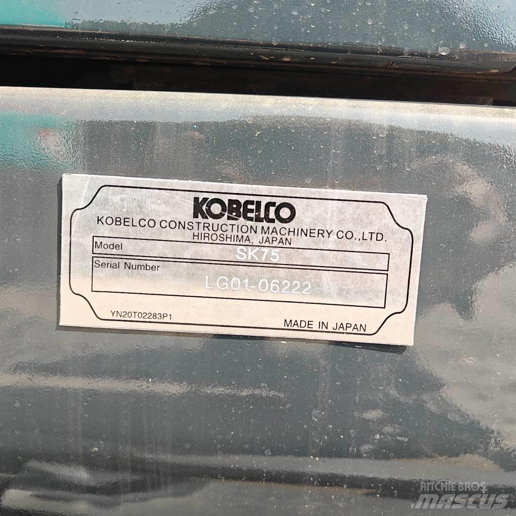 Kobelco 75D Kāpurķēžu ekskavatori