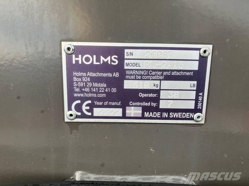 Holms PL215 Ielu tīrīšanas mašīnas