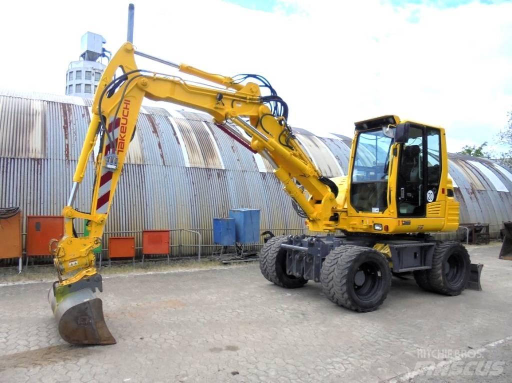 Takeuchi TB 295 W-2 Ekskavatori uz riteņiem