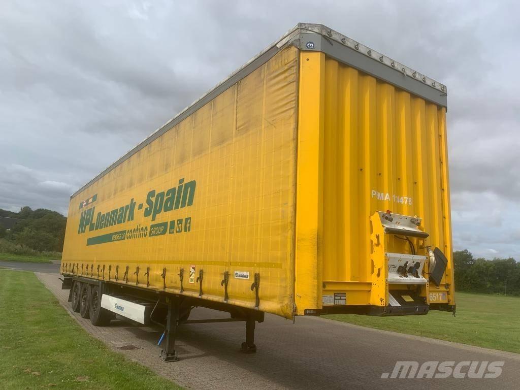 Krone SDP 27 Tents puspiekabes