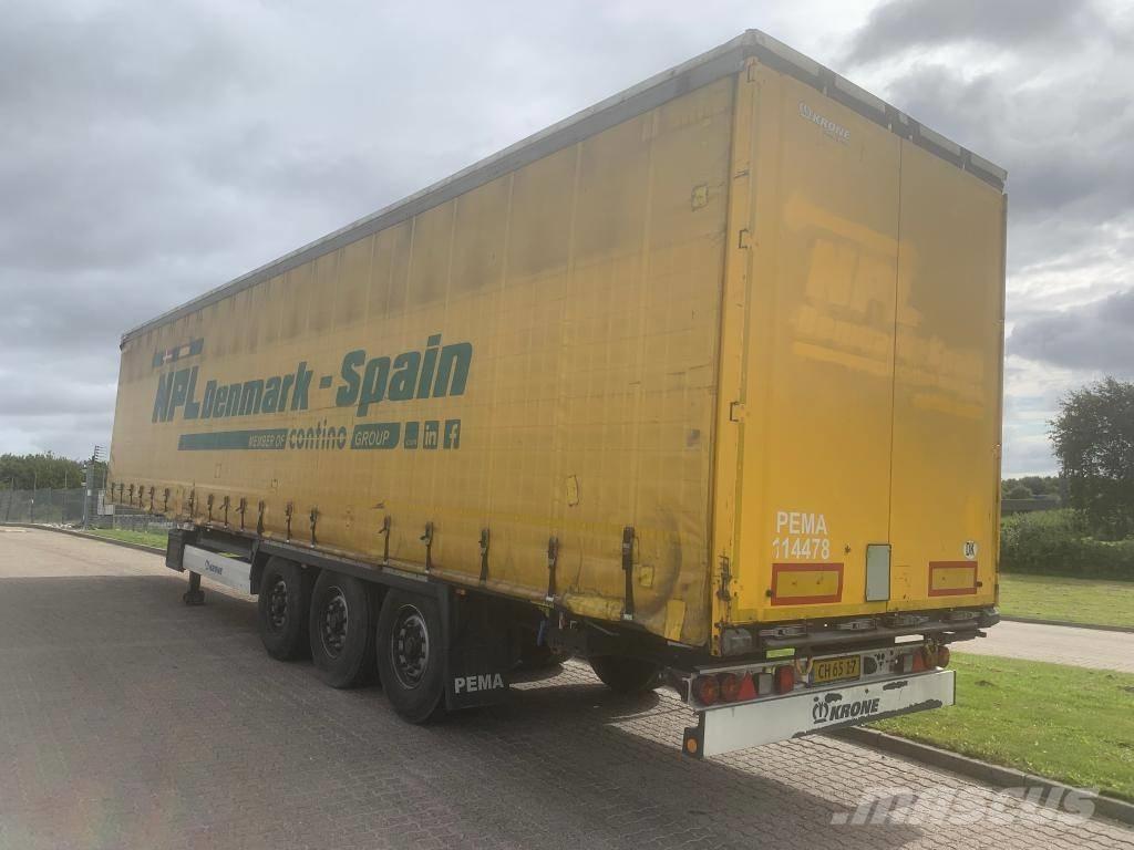 Krone SDP 27 Tents puspiekabes