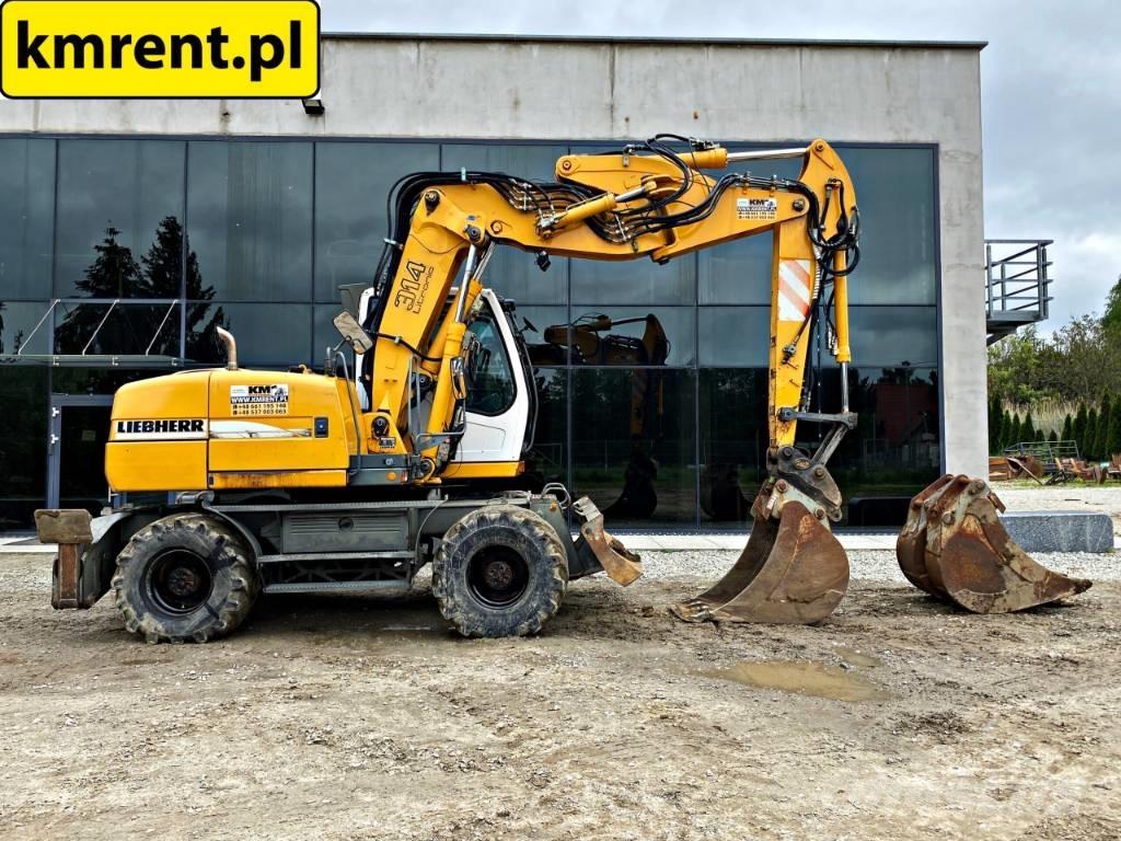 Liebherr 314 Ekskavatori uz riteņiem