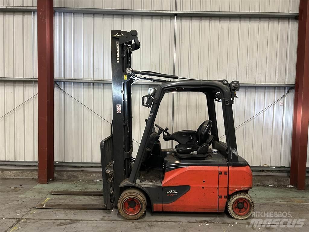 Linde E20PL-02 Elektriskie iekrāvēji