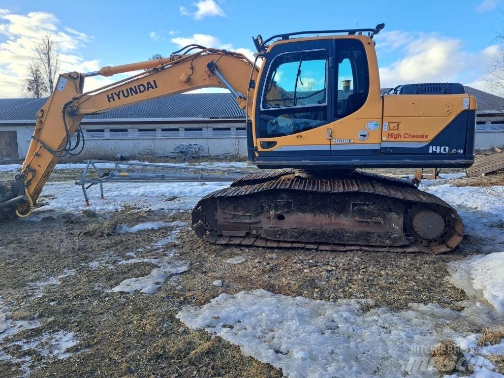Hyundai 140 C-9 Kāpurķēžu ekskavatori