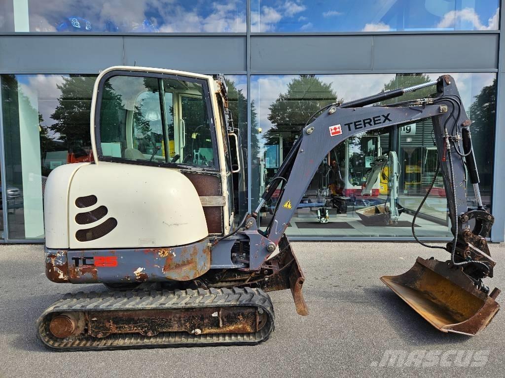 Terex tc25 Mini ekskavatori < 7 t