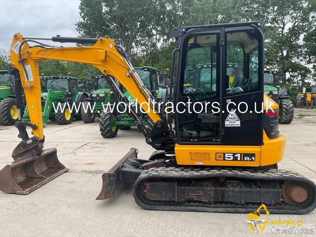 JCB 51 R-1 Mini ekskavatori < 7 t