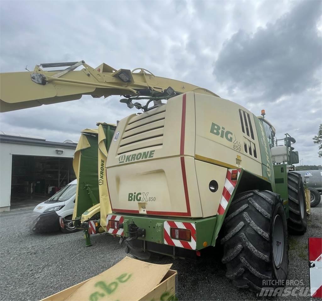 Krone BIG X850 Lopbarības novācēji