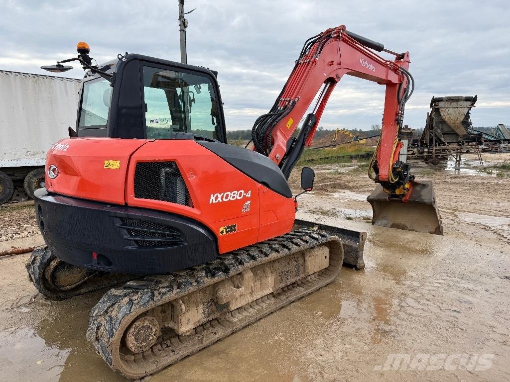 Kubota KX 080-4 Mini ekskavatori < 7 t