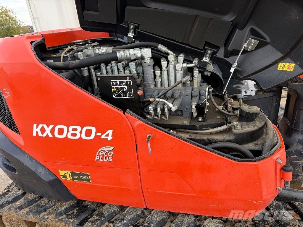 Kubota KX 080-4 Mini ekskavatori < 7 t