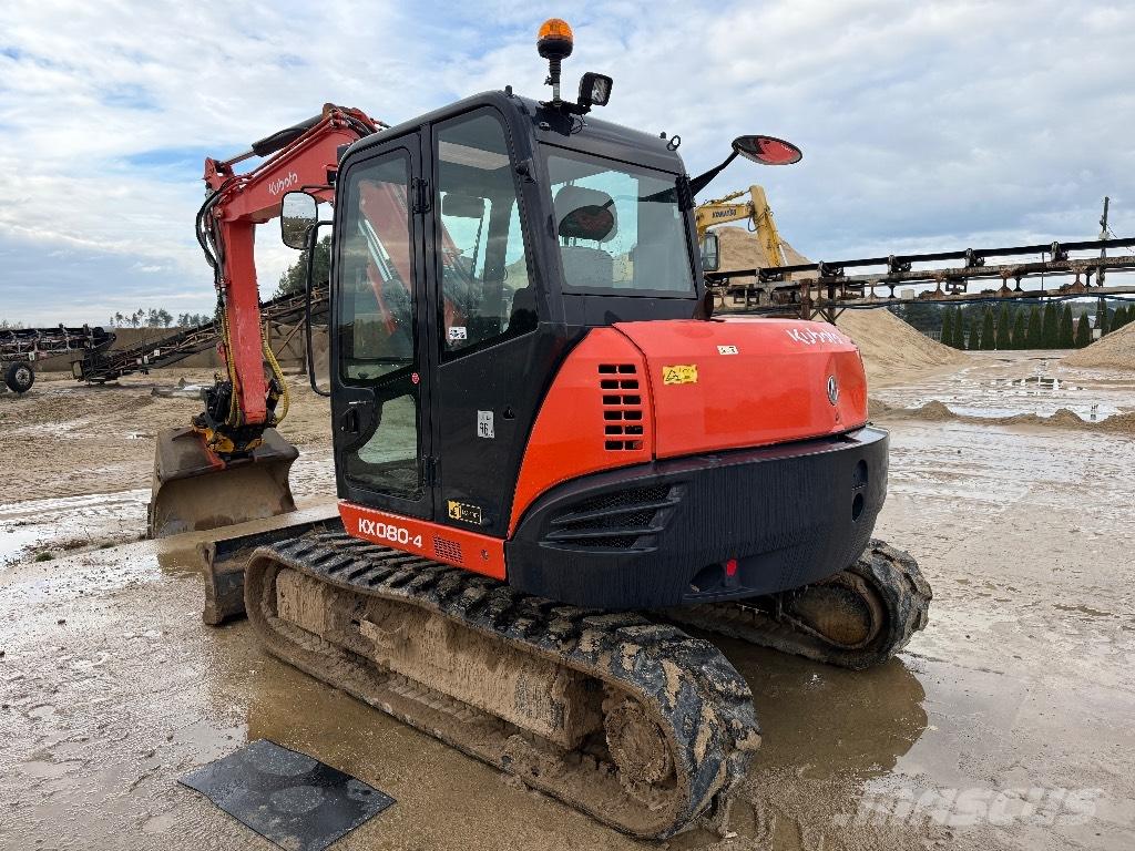 Kubota KX 080-4 Mini ekskavatori < 7 t