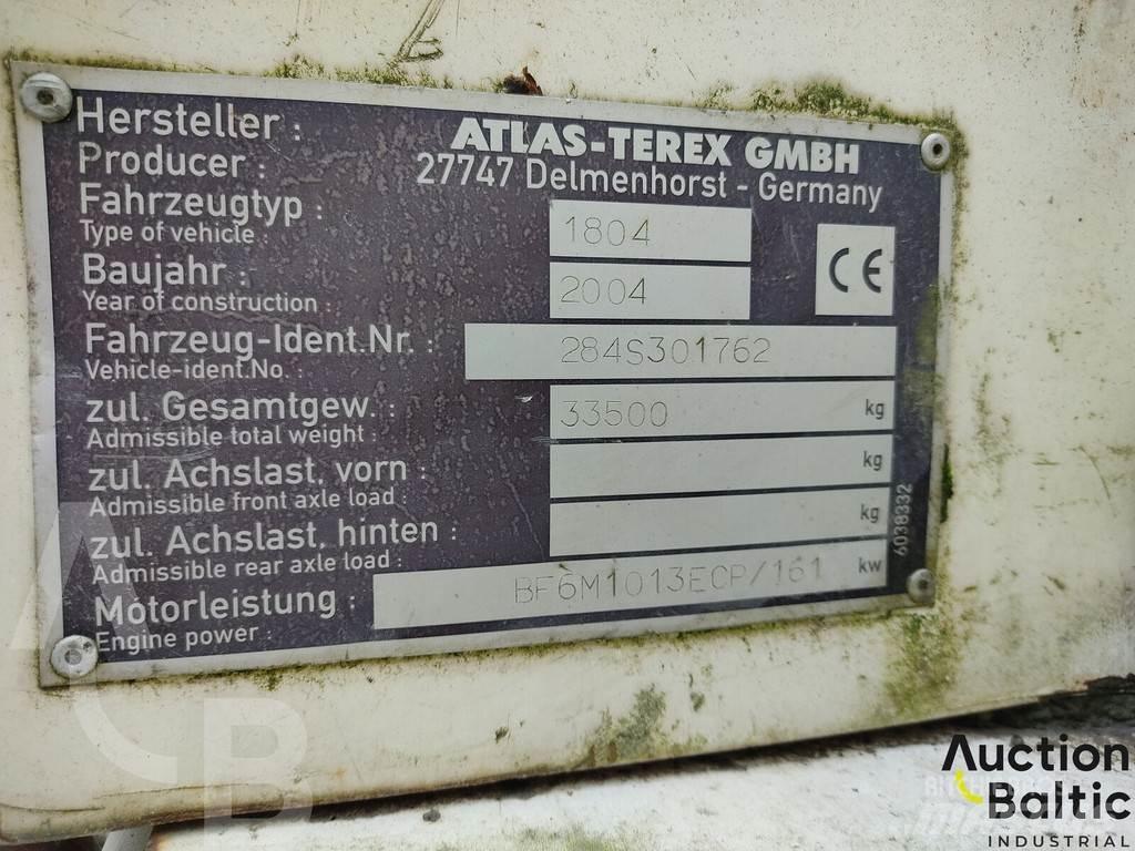 Atlas 1804 MI Ekskavatori tālās sniedzamības darbiem