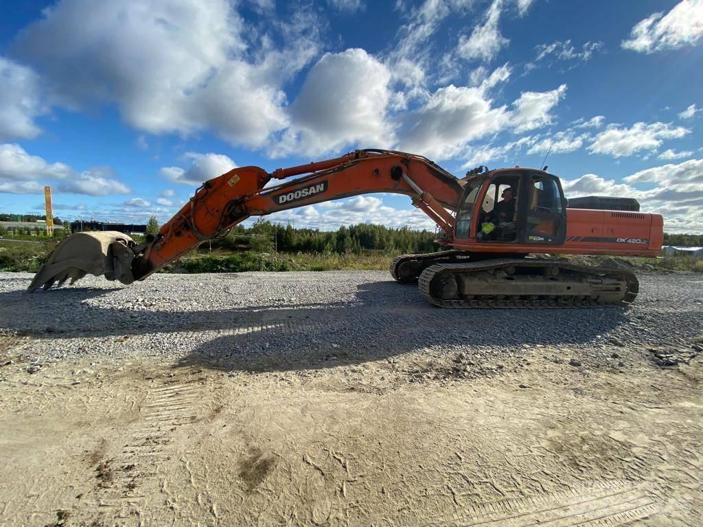 Doosan DX420LC Kāpurķēžu ekskavatori